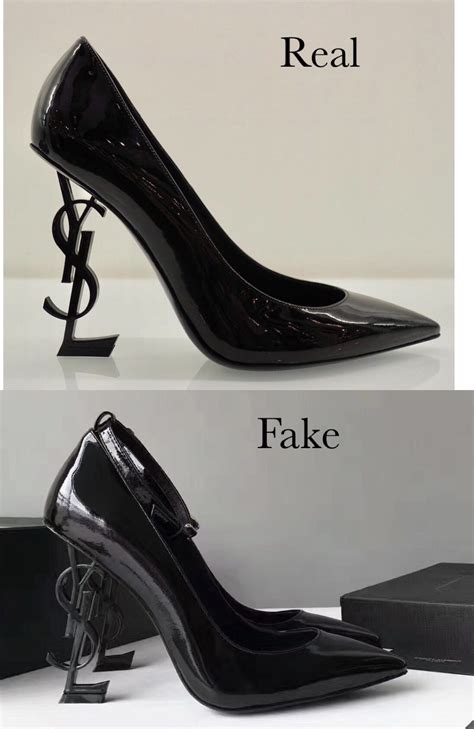 how to spot fake ysl heels